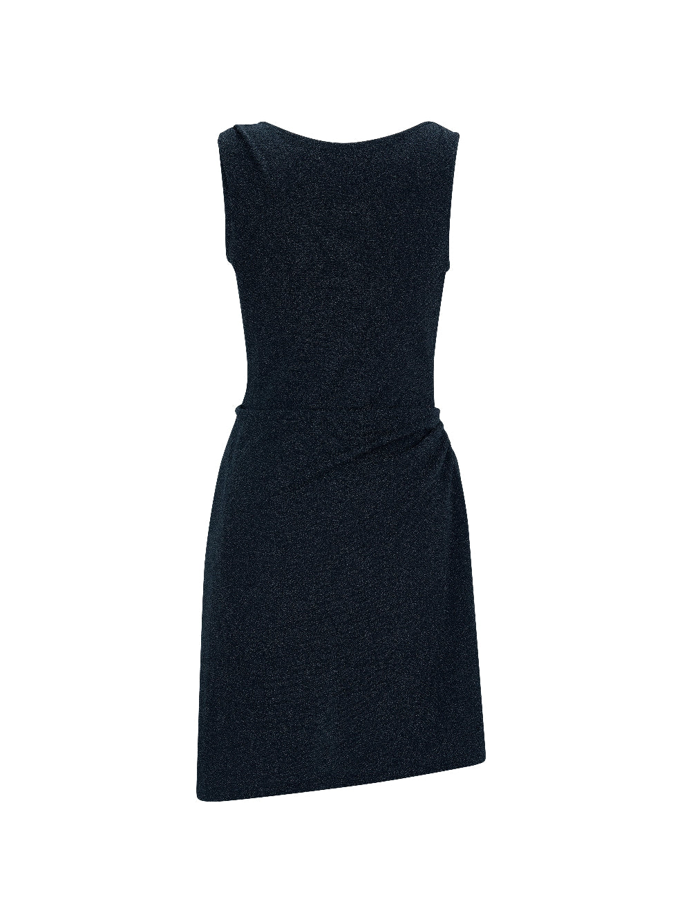 PEARL DRAPE DRESS MINI BLACK 펄 드레이프 드레스 미니 블랙