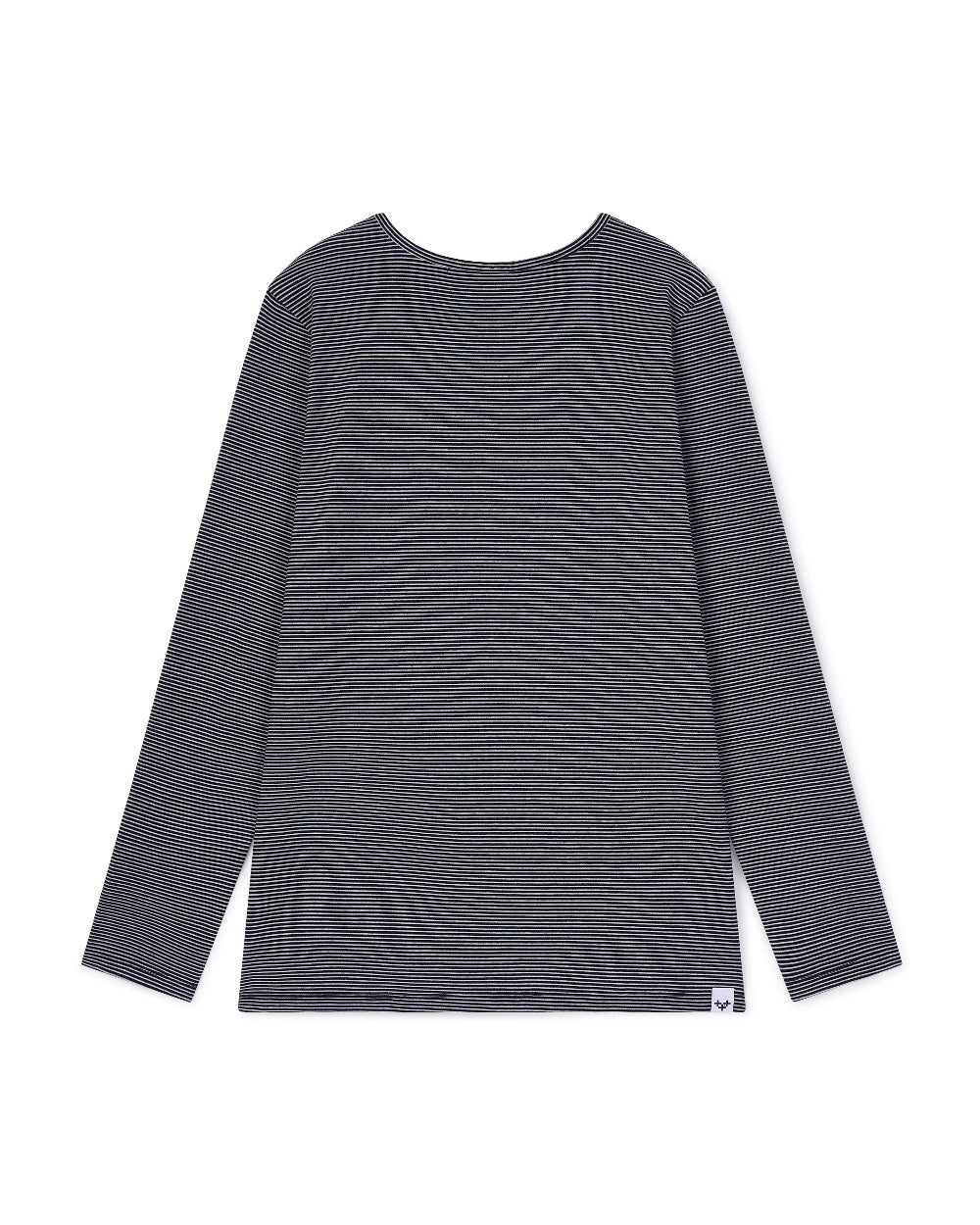 91730 EMBROIDERY LONG SLEEVE T-SHIRT 91730 자수 롱 슬리브 티셔츠