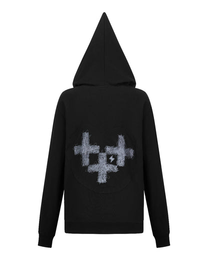 GOBLIN MESH HEART HOODY 고블린 메쉬 하트 후디