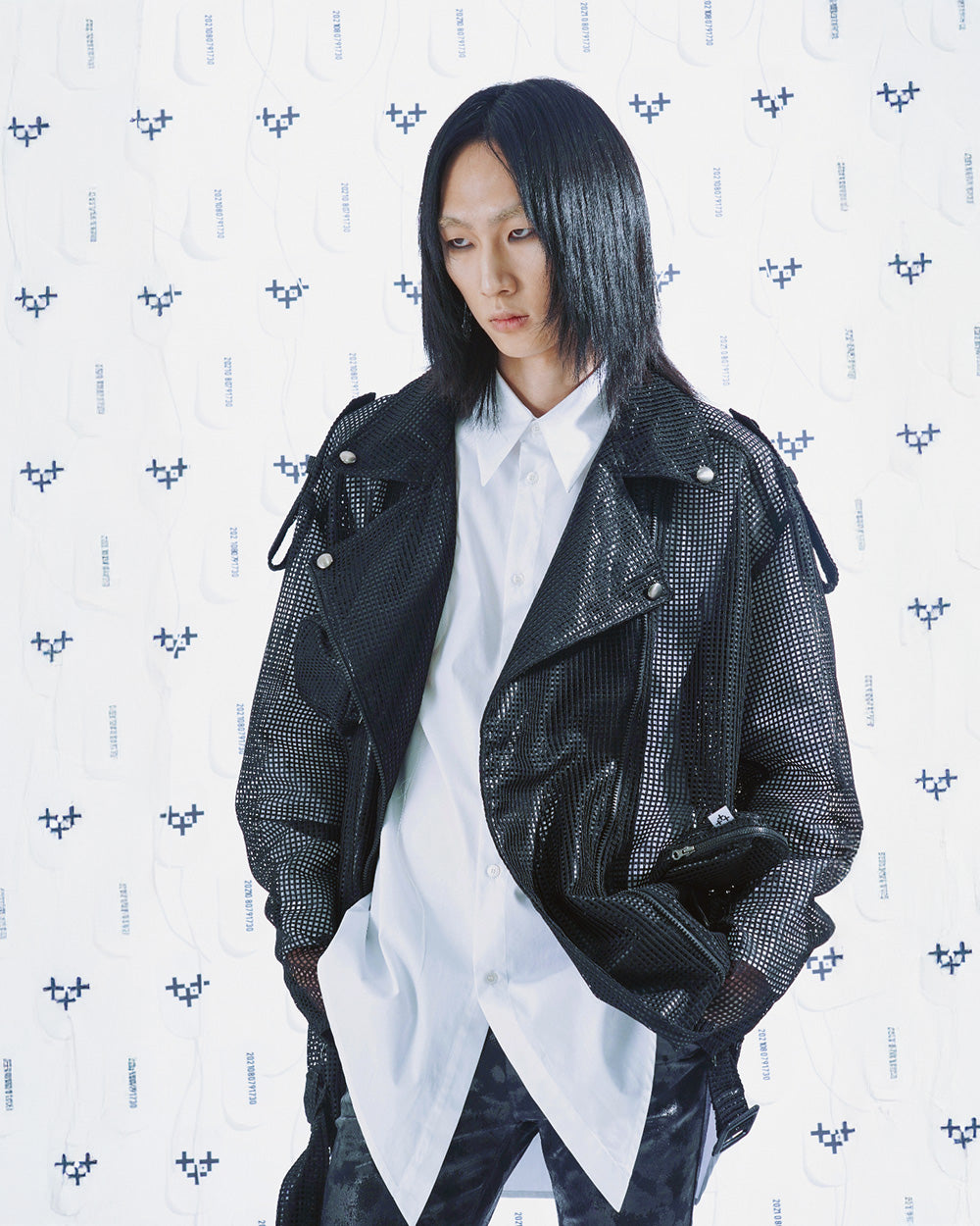 메쉬 라이더 자켓