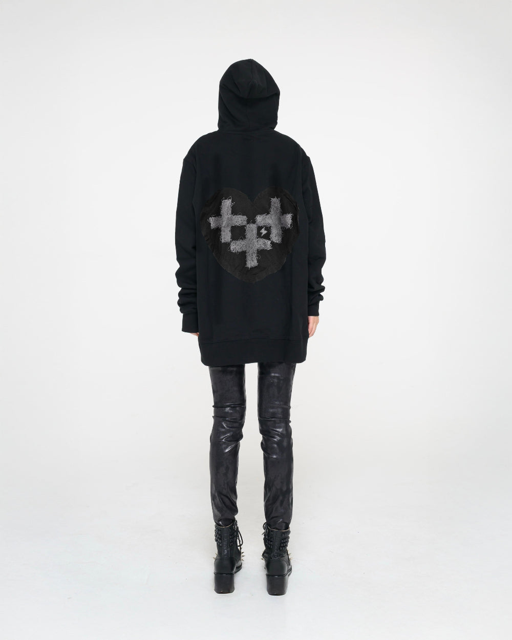 GOBLIN MESH HEART HOODY 고블린 메쉬 하트 후디