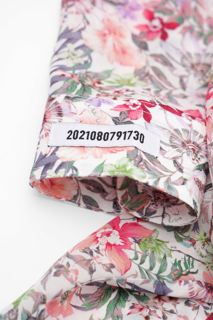 LONG FLOWER SHIRTS 롱 쉬폰 셔츠