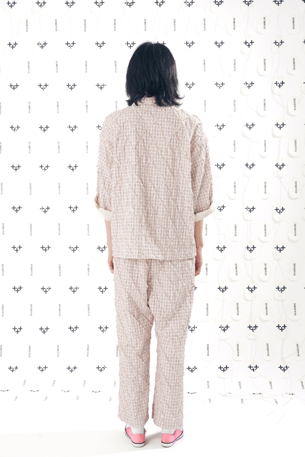 HEART SHAPED PAJAMA TOP 하트쉐잎드 파자마 탑