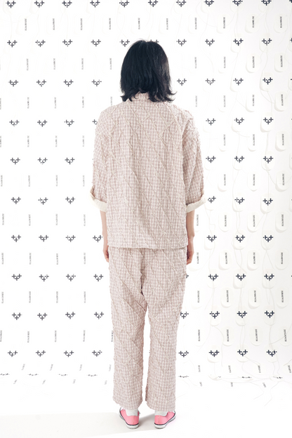 HEART SHAPED PAJAMA TOP 하트쉐잎드 파자마 탑
