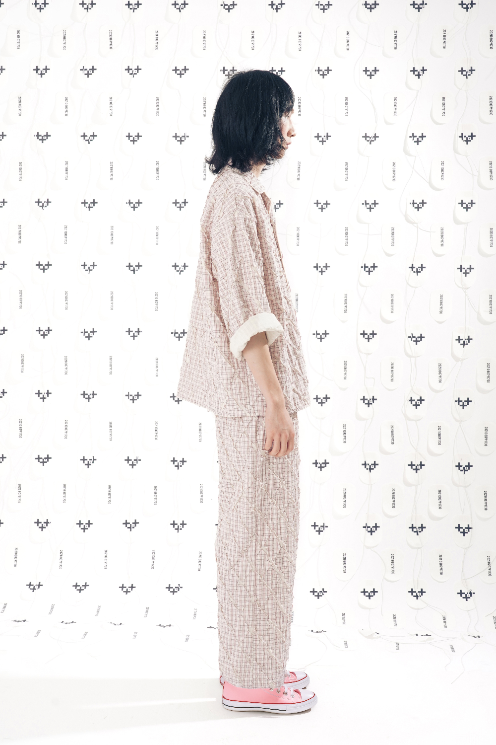 HEART SHAPED PAJAMA TOP 하트쉐잎드 파자마 탑