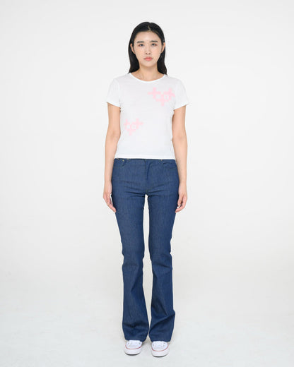 FLOWER BOOTSCUT PANTS  플라워 부츠컷 팬츠