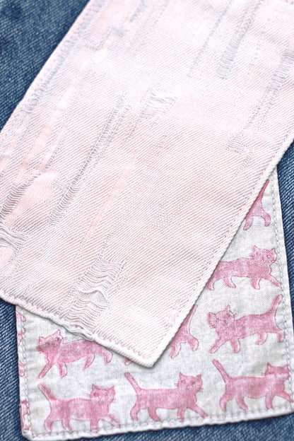 11 PATCHED DENIM PANTS 11 패치드 데님 팬츠