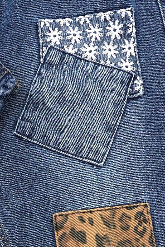 11 PATCHED DENIM PANTS 11 패치드 데님 팬츠