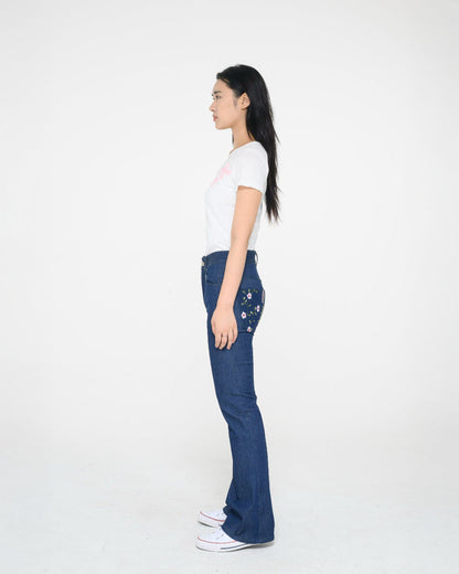 FLOWER BOOTSCUT PANTS