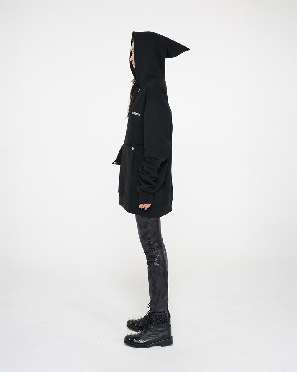 메쉬 하트 위자드 후디