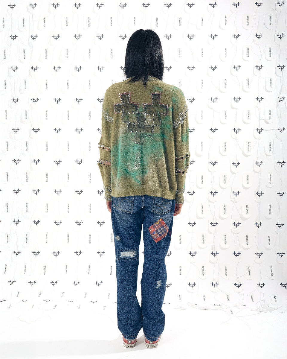 91730 GRUNGE CARDIGAN