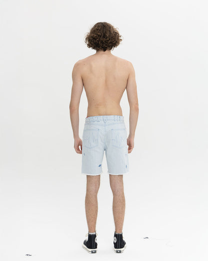 FLOWER DESTROYED SHORTS