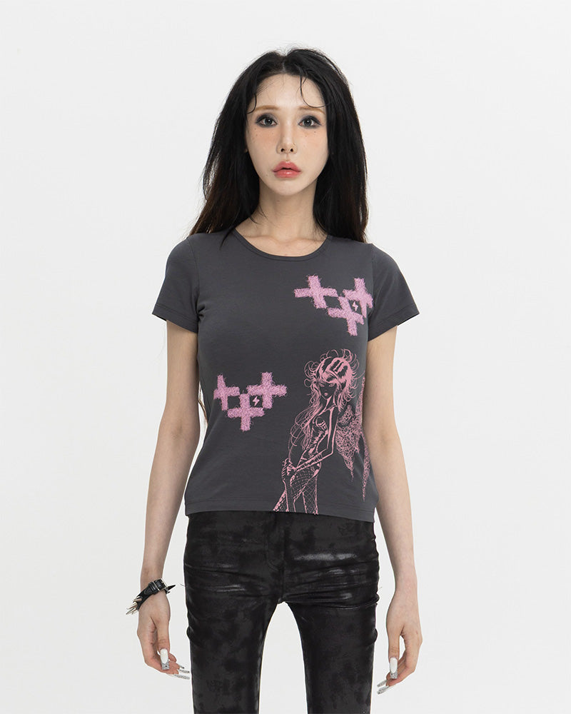 ANGEL NOIR T-SHIRTS 앤젤 느와르 티셔츠