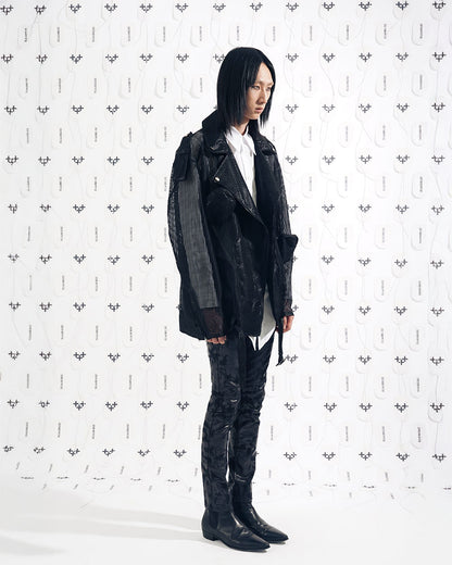 메쉬 라이더 자켓