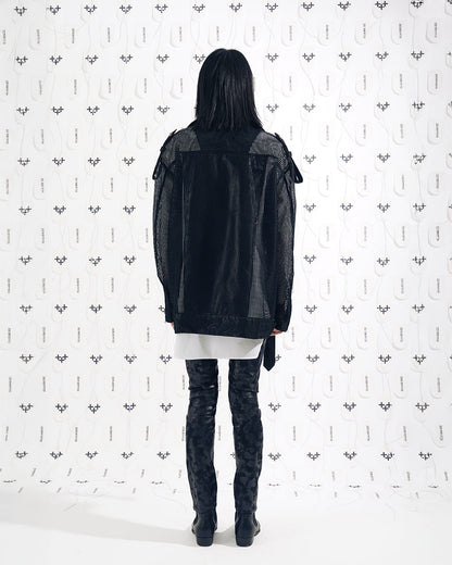 메쉬 라이더 자켓