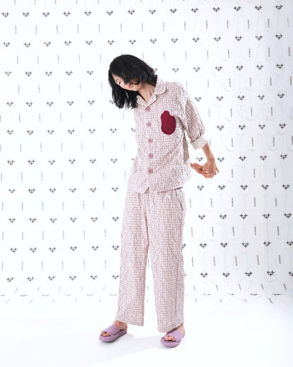 하트 파자마 팬츠