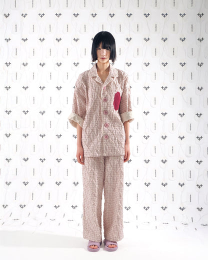 하트 파자마 팬츠