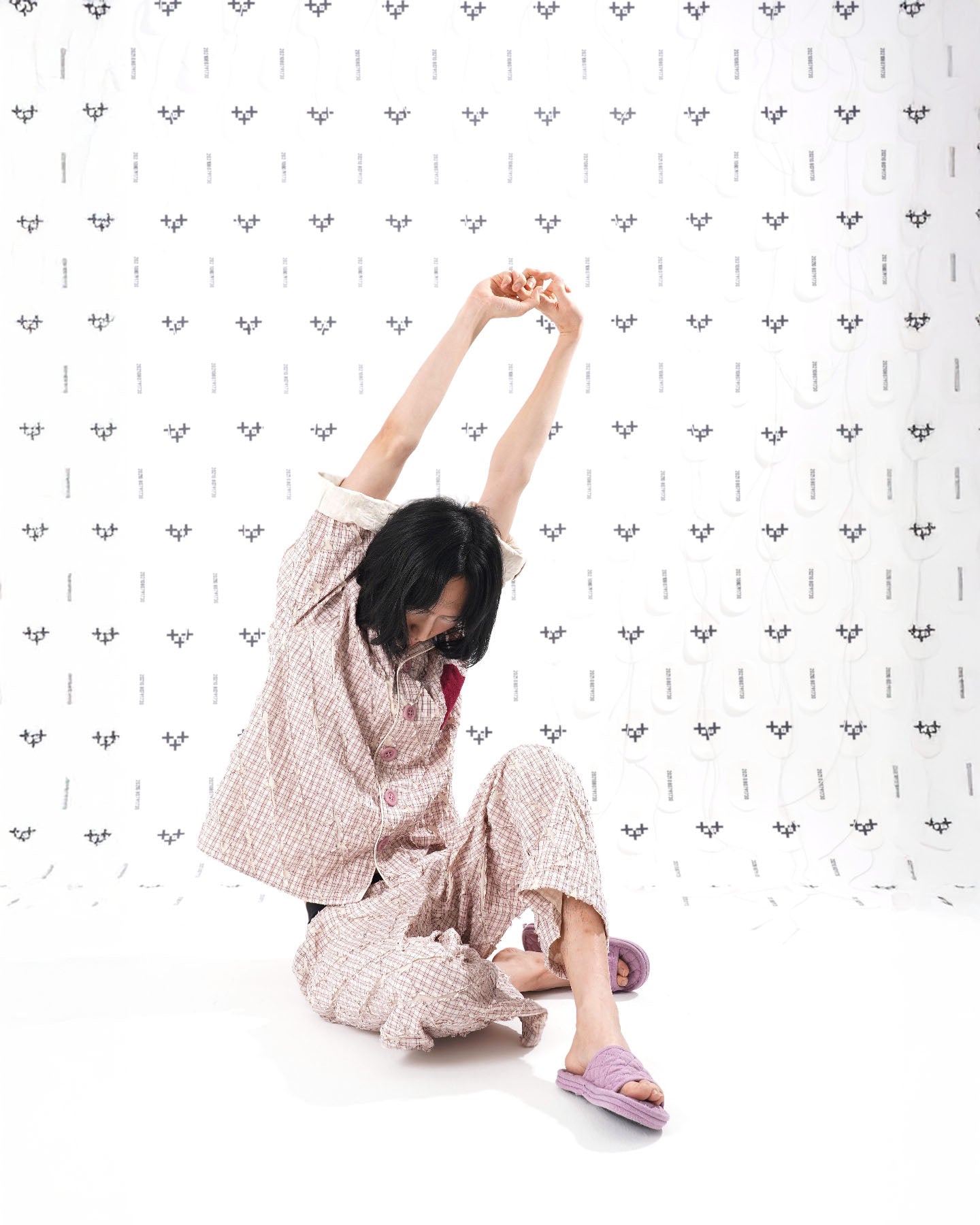 하트 파자마 팬츠