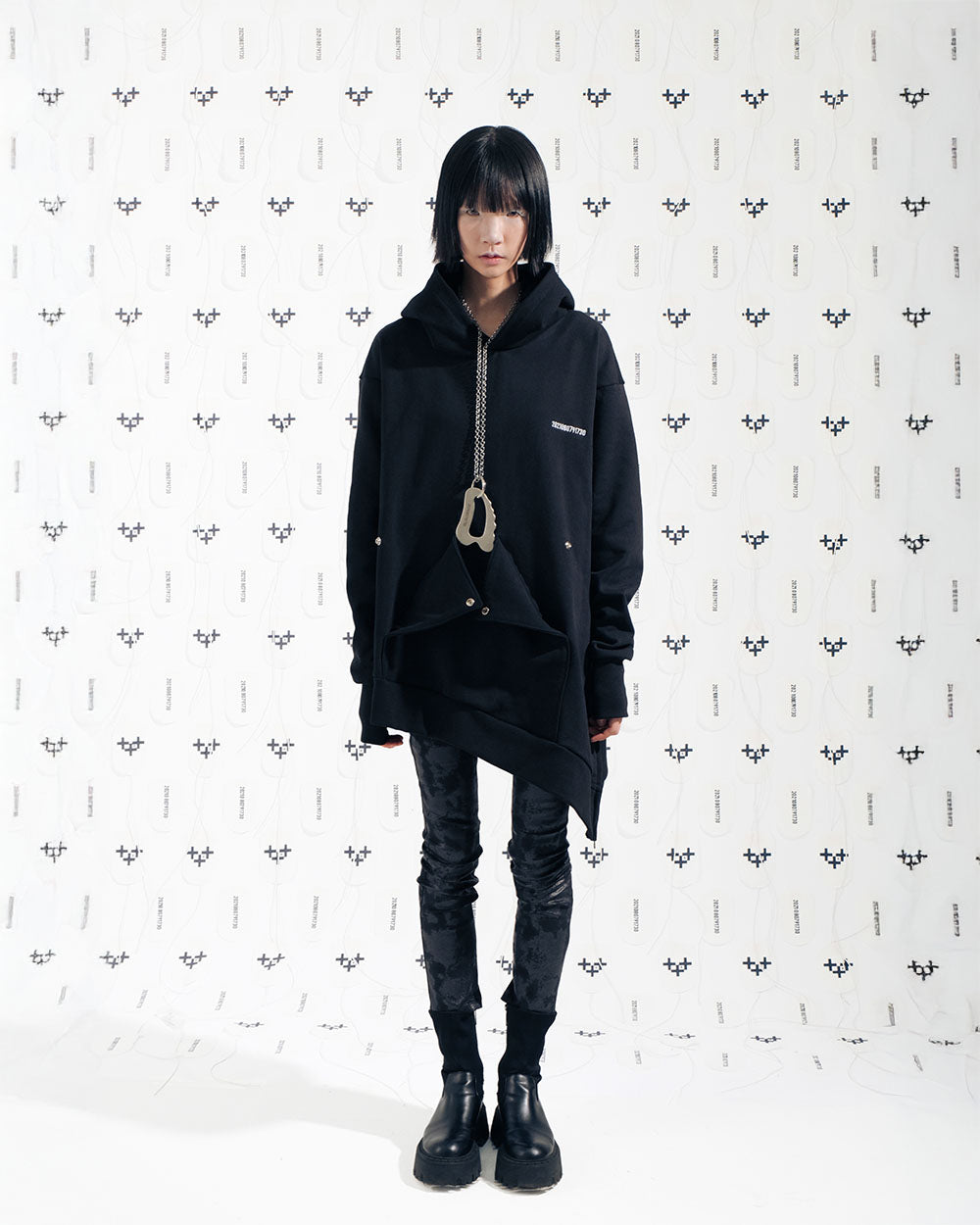 블랙 위자드 후디